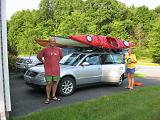 2008 Saranac Lakes 01  Loading up the Passat